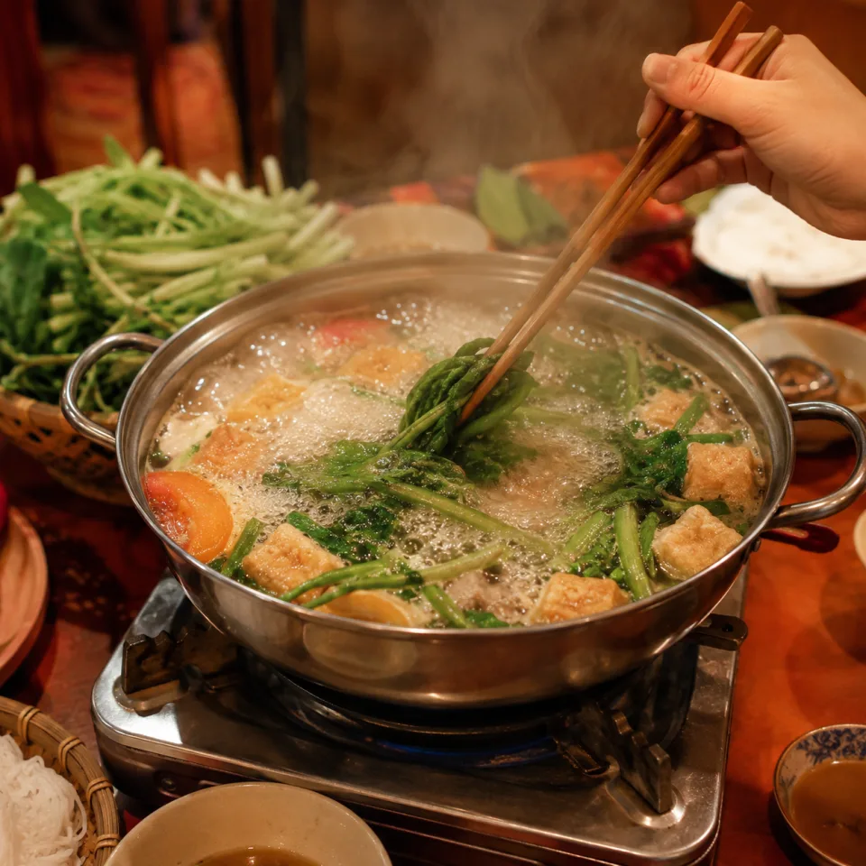 Bàn nướng đông khách tại Kha Lê